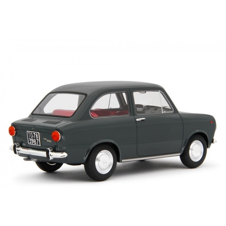Fiat 850 Berlina 1964 grey, Laudoracing-Model 1/18 scale