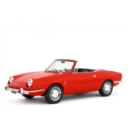 Fiat 850 Sport Spider 1968 red, Laudoracing-Model 1/18 scale