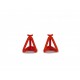 Lifting stands '70 red, Laudoracing Model 1/18 scale