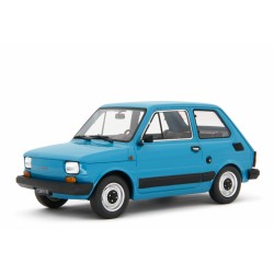 Fiat 126 1976 blue, Laudoracing-Model 1/18 scale