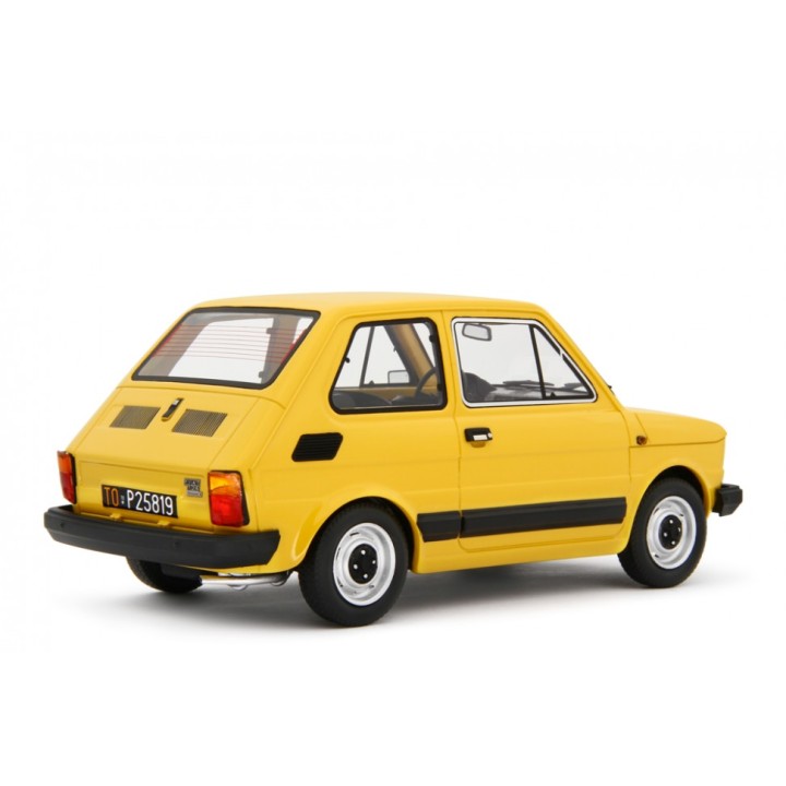 Fiat 126 1976 žlutá, Laudoracing-Model 1:18