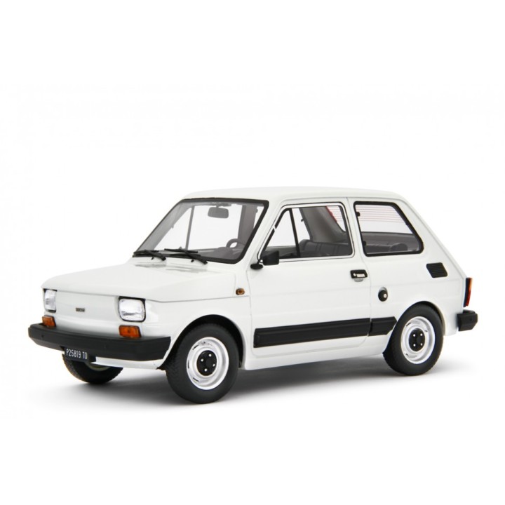 Fiat 126 1976 bílá, Laudoracing-Model 1:18