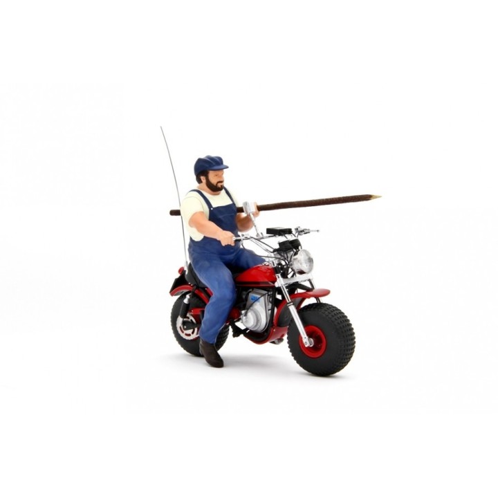 Set motorek + Bud Spencer + Terence Hill, Laudoracing-Model 1:18