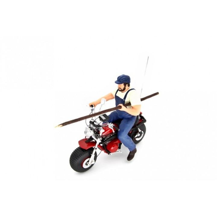 Set bikes + Bud Spencer + Terence Hill, Laudoracing-Model 1/18 scale