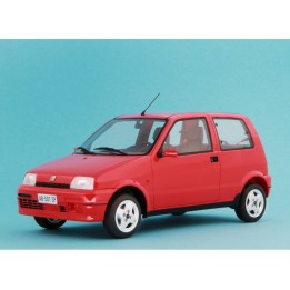 Fiat Cinquecento Sporting 1994 červená, Laudoracing-Model 1:18