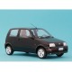 Fiat Cinquecento Sporting 1994 black, Laudoracing-Model 1/18 scale