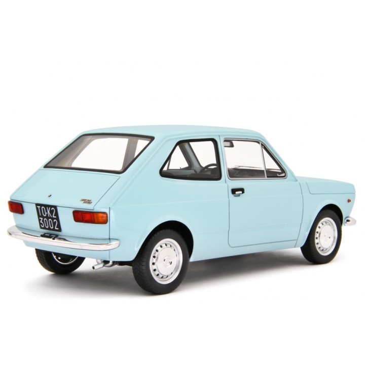 Fiat 127 1. série 1971 světle modrá, Laudoracing-Model 1:18