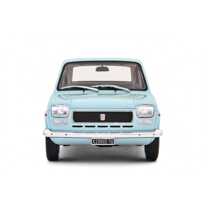 Fiat 127 1. série 1971 světle modrá, Laudoracing-Model 1:18