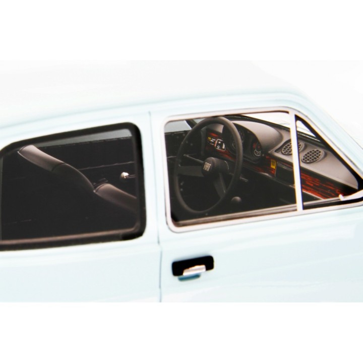 Fiat 127 1. série 1971 světle modrá, Laudoracing-Model 1:18