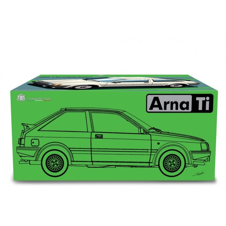 Alfa Romeo Arna 1.3 TI 1984 bílá, Laudoracing-Model 1:18