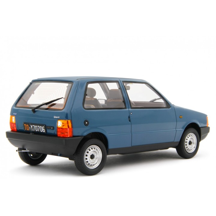Fiat Uno 45 1983 modrá, Laudoracing-Model 1:18