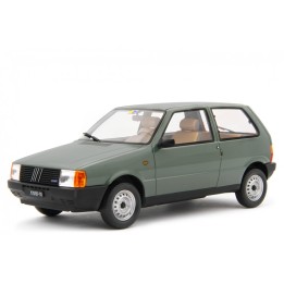 Fiat Uno 45 1983 green, Laudoracing-Model 1/18 scale