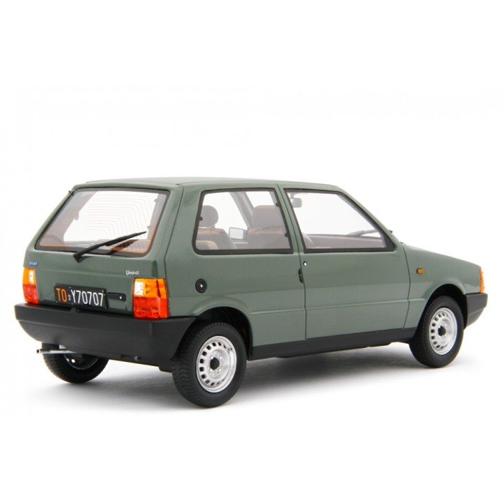 Fiat Uno 45 1983 green, Laudoracing-Model 1/18 scale