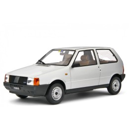 Fiat Uno 45 1983 silver, Laudoracing-Model 1/18 scale