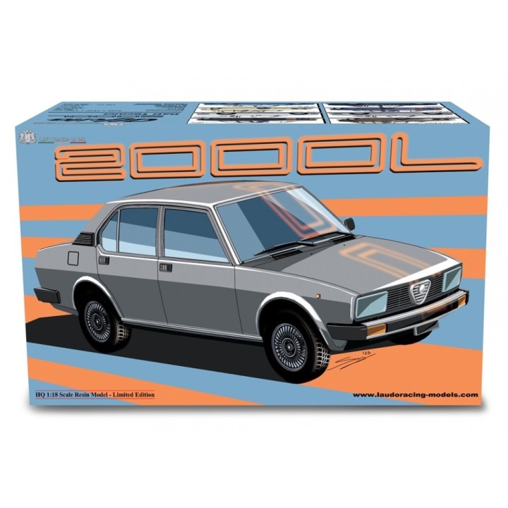 Alfa Romeo Alfetta 2.0 1978 beige, Laudoracing-Model 1/18 scale