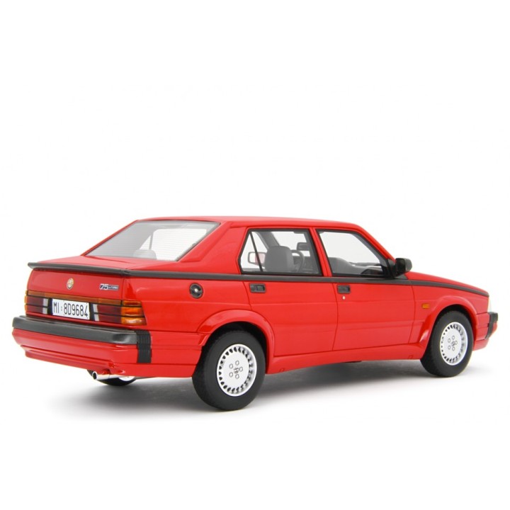 Alfa Romeo 75 1.8 Turbo America 1986 červená, Laudoracing-Model 1:18