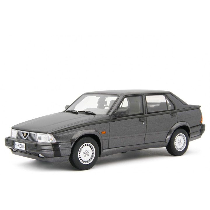 Alfa Romeo 75 1.8 Turbo America 1986 šedá, Laudoracing-Model 1:18