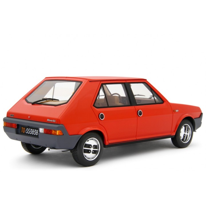 Fiat Ritmo 60 CL 1978 red, Laudoracing-Model 1/18 scale