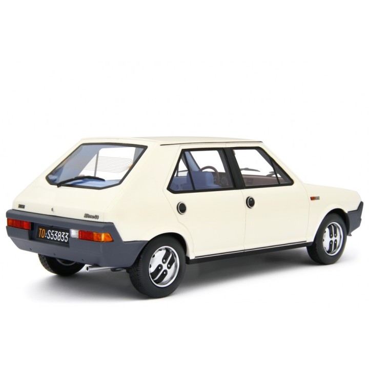 Fiat Ritmo 60 CL 1978 bílá, Laudoracing-Model 1:18