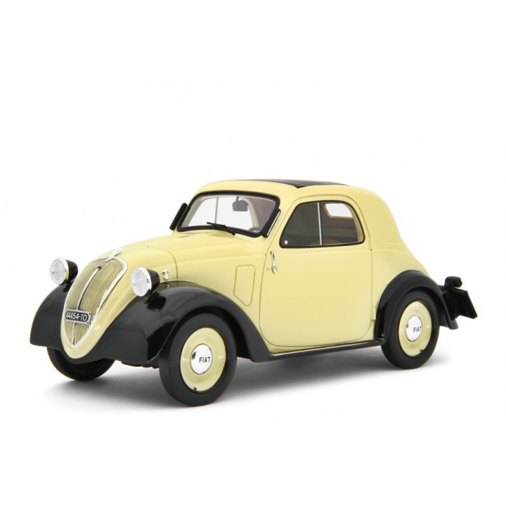 Fiat 500 A "Topolino" Trasformabile 1936 béžová, Laudoracing-Model 1:18