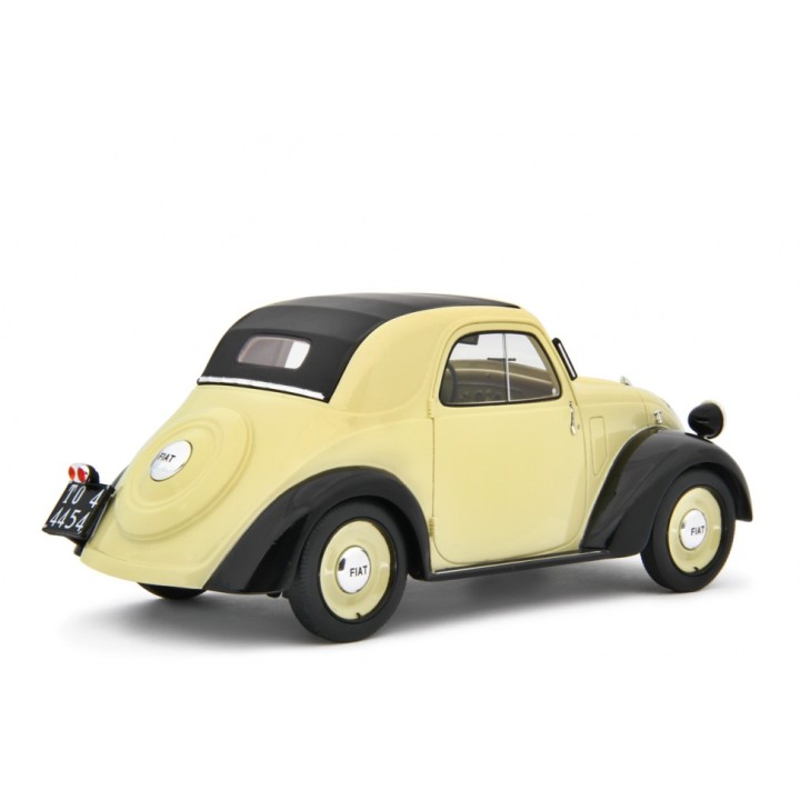 Fiat 500 A "Topolino" Trasformabile 1936 béžová, Laudoracing-Model 1:18