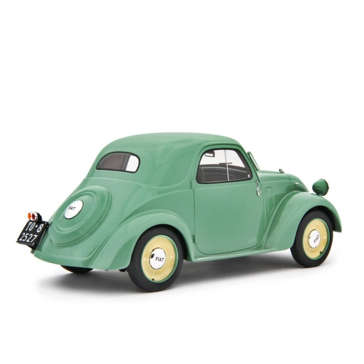 Fiat 500 B "Topolino" Chiusa 1948 green, Laudoracing-Model 1/18 scale