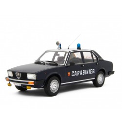 Alfa Romeo Alfetta 2.0 Carabinieri 1978 dark blue, Laudoracing-Model 1/18 scale