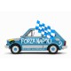 Fiat 126 Forza Napoli modrá, Laudoracing-Model 1:18