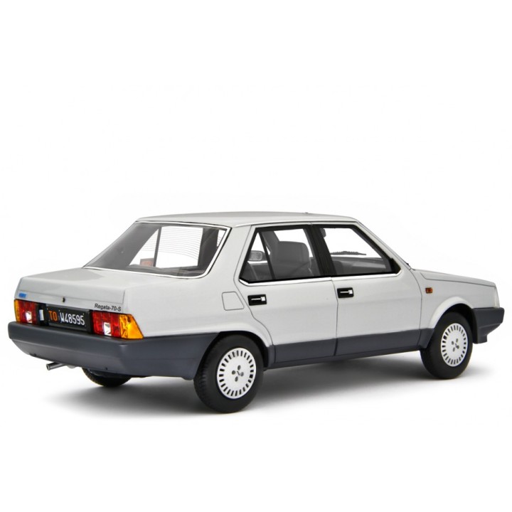 Fiat Regata 70S 1983 silver, Laudoracing-Model 1/18 scale