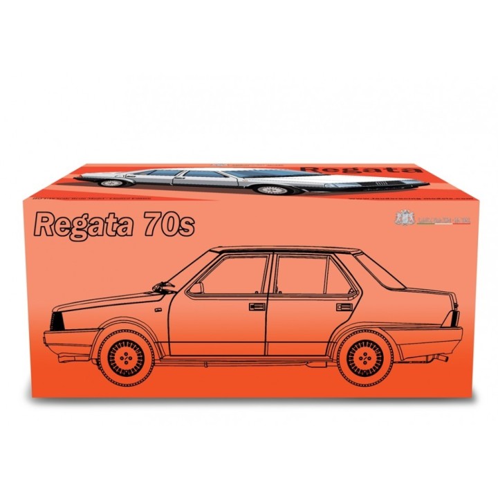 Fiat Regata 70S 1983 green, Laudoracing-Model 1/18 scale