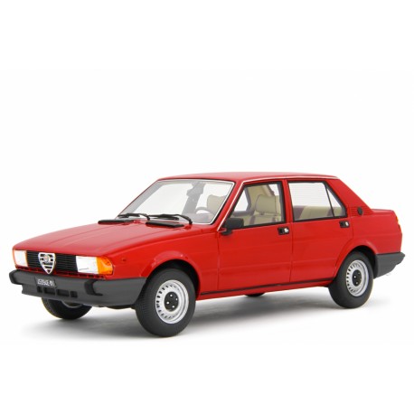 Alfa Romeo Giulietta 1.3 - 1.6 1977 červená, Laudoracing-Model 1:18