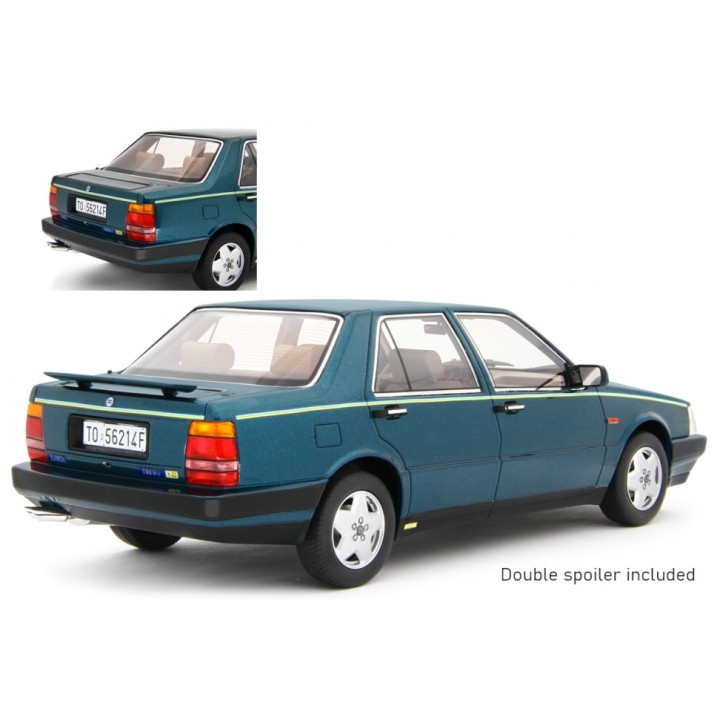 Lancia Thema 8.32 1986 green, Laudoracing-Model 1/18 scale