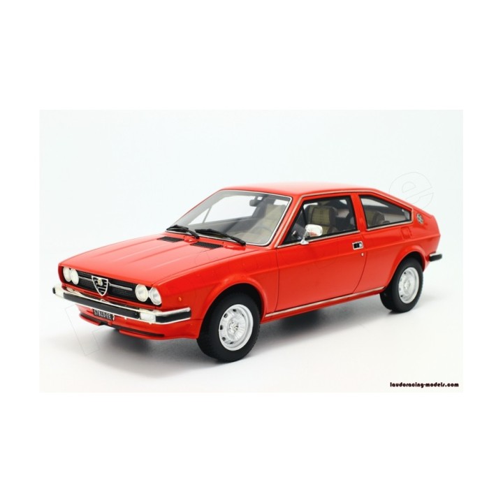 Alfa Romeo Alfasud Sprint 1.3 1.serie 1976 red, Laudoracing-Model 1/18 scale