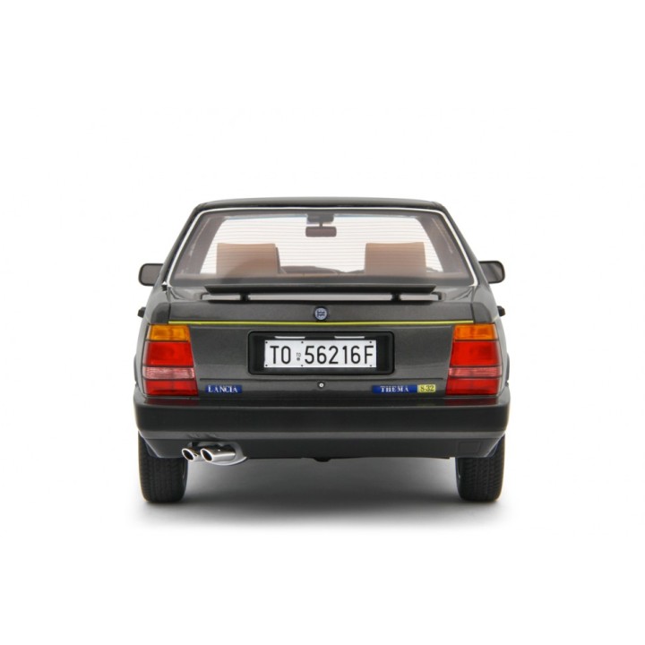 Lancia Thema 8.32 1986 šedá, Laudoracing-Model 1:18