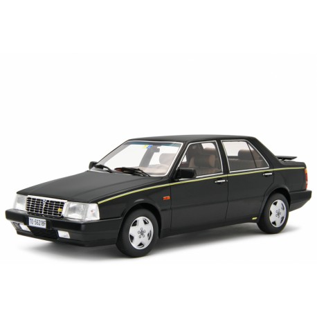 Lancia Thema 8.32 1986 black, Laudoracing-Model 1/18 scale