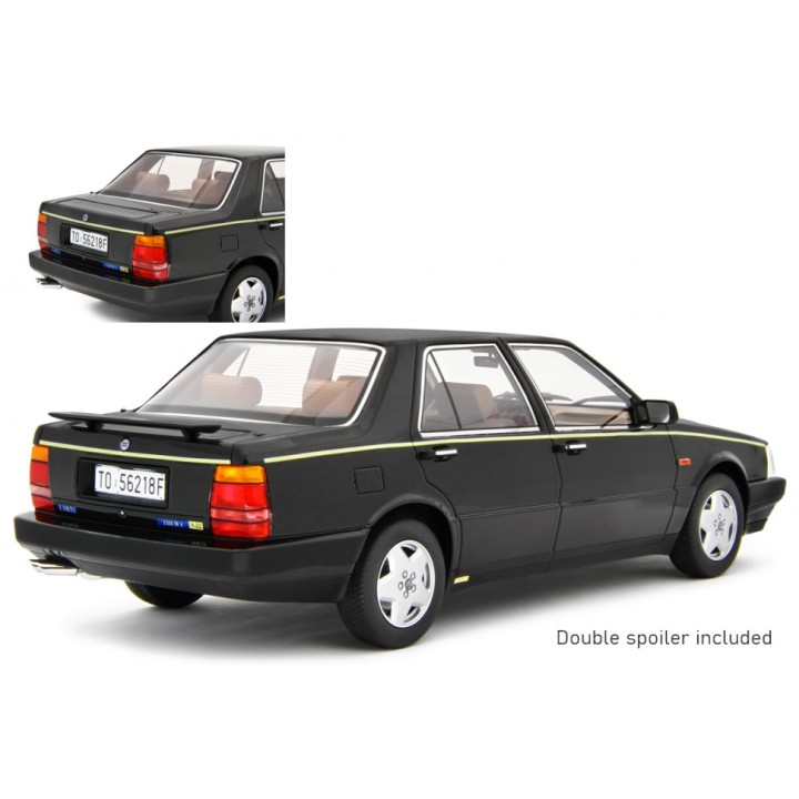 Lancia Thema 8.32 1986 černá, Laudoracing-Model 1:18