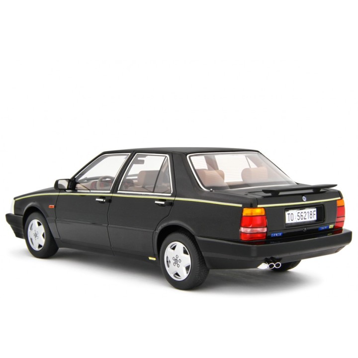 Lancia Thema 8.32 1986 black, Laudoracing-Model 1/18 scale
