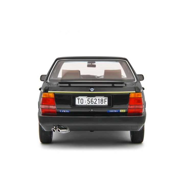 Lancia Thema 8.32 1986 černá, Laudoracing-Model 1:18