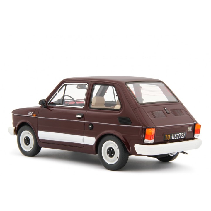 Fiat 126 1978 červená, Laudoracing-Model 1:18