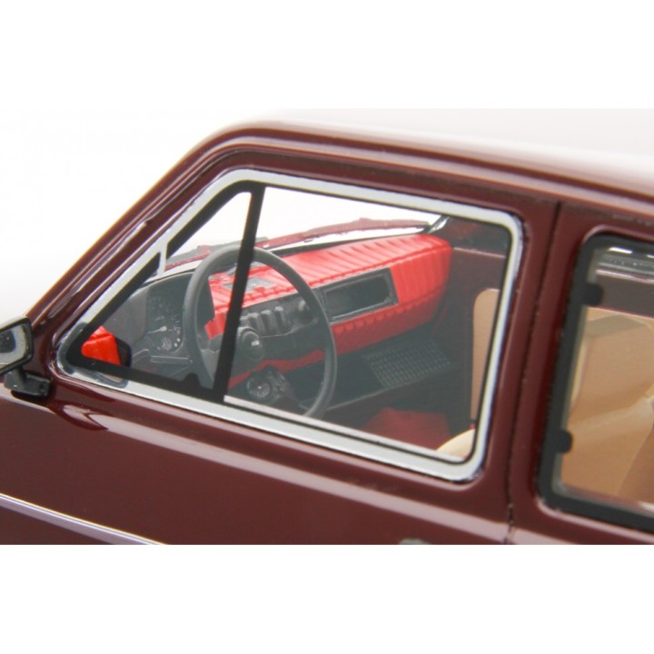 Fiat 126 1978 červená, Laudoracing-Model 1:18