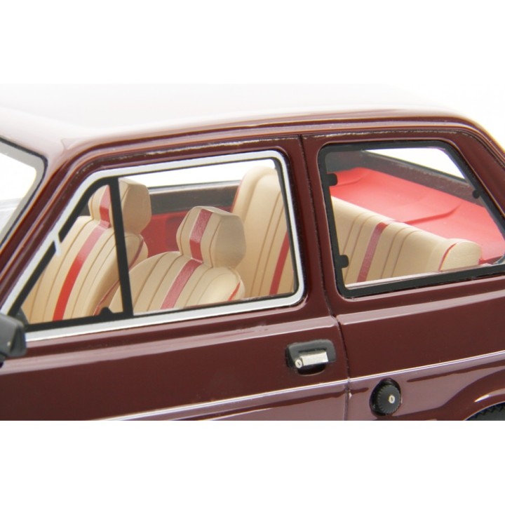 Fiat 126 1978 červená, Laudoracing-Model 1:18