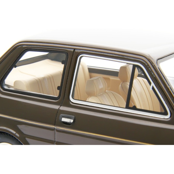Fiat 126 1978 hnědá, Laudoracing-Model 1:18