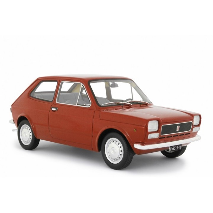 Fiat 127 1. serie 1971 red, Laudoracing-Model 1/18 scale