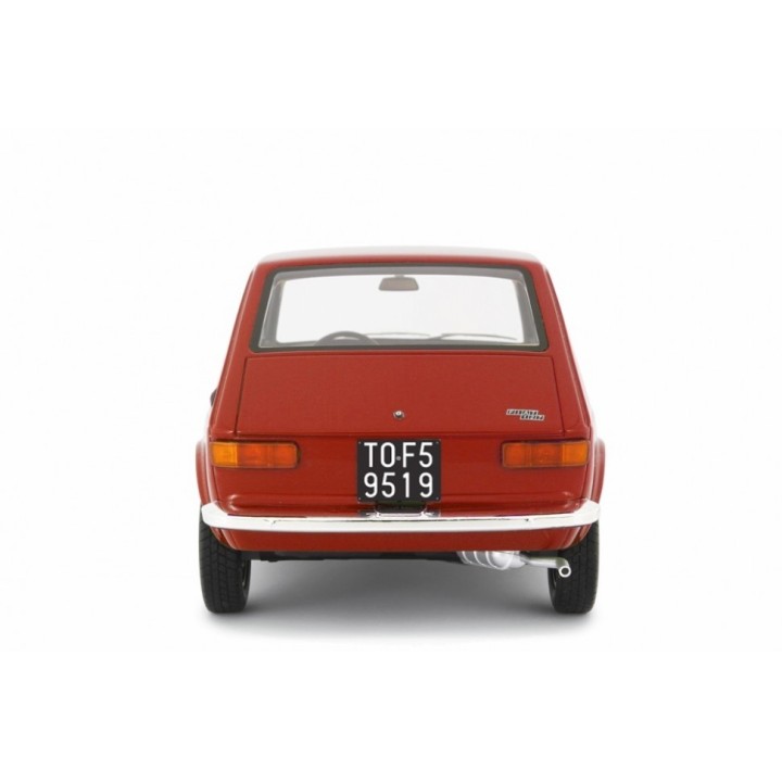 Fiat 127 1. série 1971 červená, Laudoracing-Model 1:18