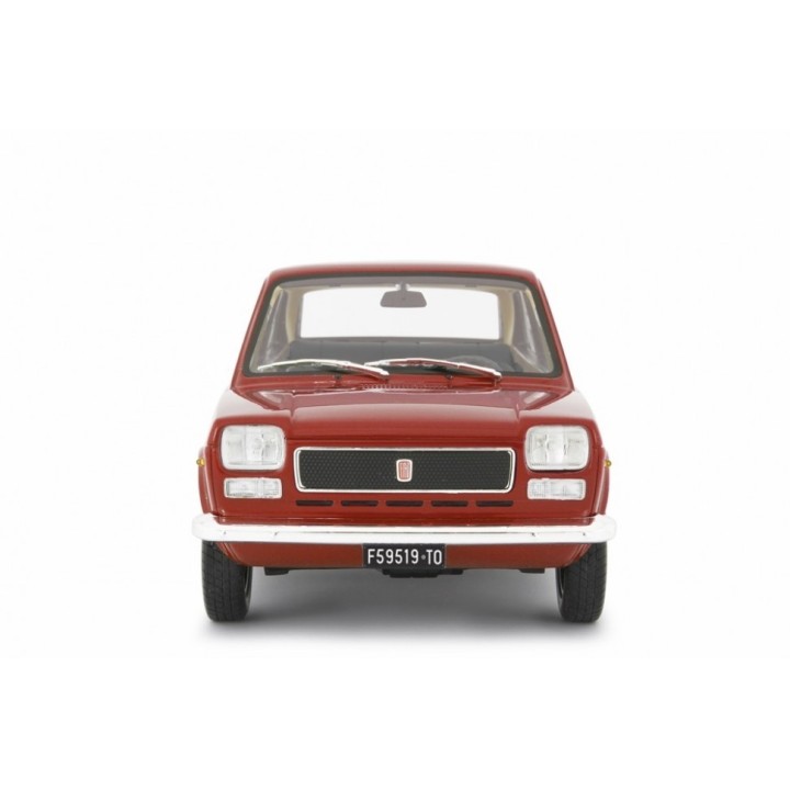 Fiat 127 1. série 1971 červená, Laudoracing-Model 1:18