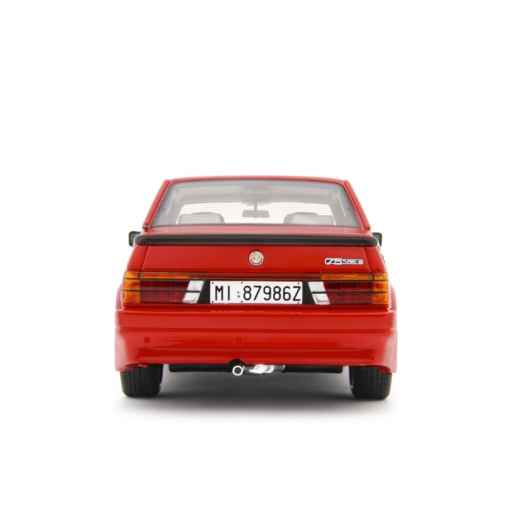 Alfa 75 1.8i Turbo Evoluzione 1987 červená, Laudoracing-Model 1:18