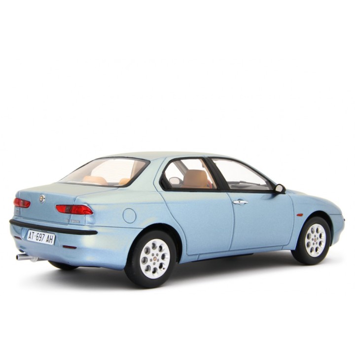 Alfa 156 1.8 T.S. 1997 light blue met., Laudoracing-Model 1/18 scale