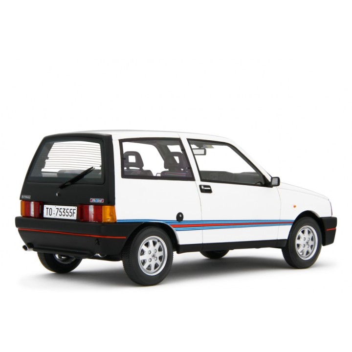Autobianchi Y10 Turbo Martini 1985 bílá, Laudoracing-Model 1:18