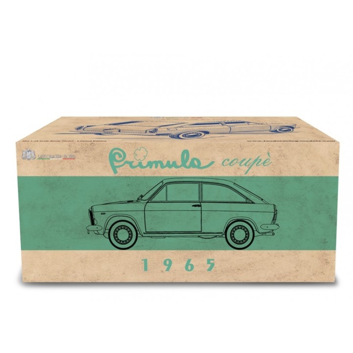 Autobianchi Primula Coupe 1965 bílá, Laudoracing-Model 1:18