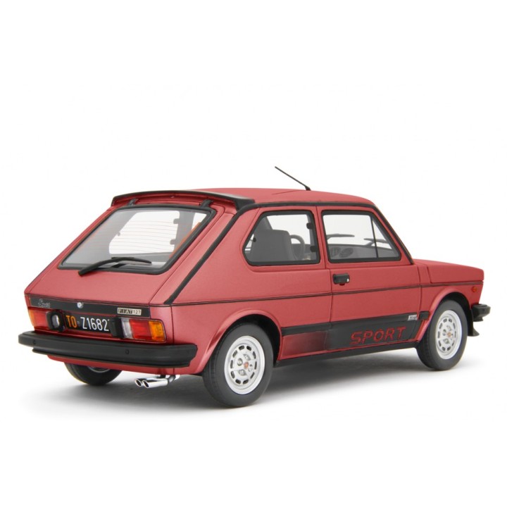 Fiat 127 Sport 1981 červená, Laudoracing-Model 1:18